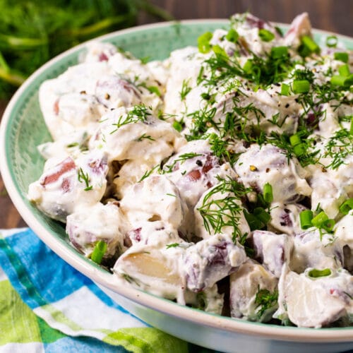 Sour Cream Dill Potato Salad